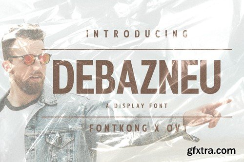 Debazneu - Display Font W8ANBN4