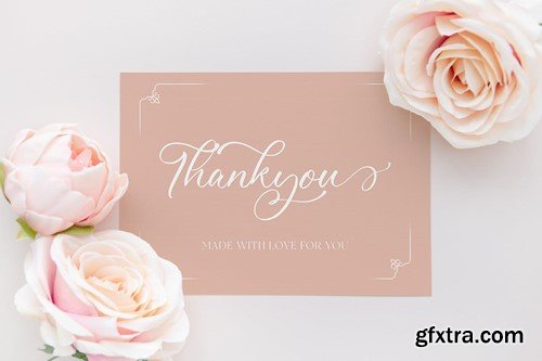 Omeliana - Wedding Font XY24G63