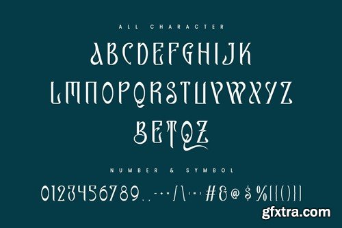 Aquizza Decorative Display Font RFYX3RY