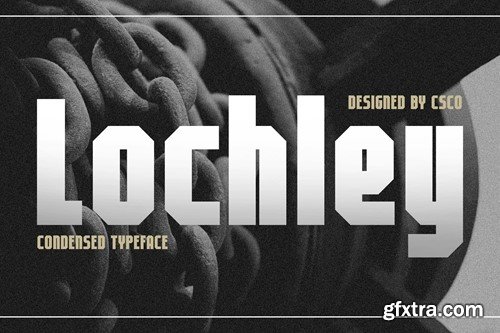 Lochley – Condensed Font QQXPX9U