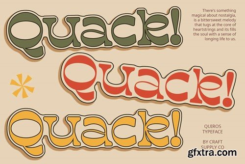 Quiros – Reverse Contrast Font J4QHGGL