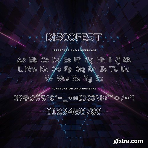 Discofest - Futuristic Modern Font QSDZPCQ