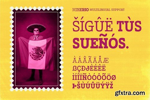 Minerio – Rounded Mexican Slab Font ESLP39Y