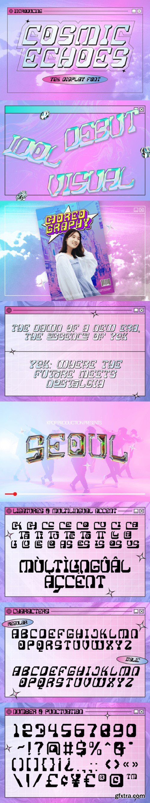 Cosmic Echoes Font