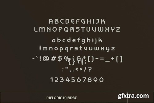 Melodic Mirage - Vintage Typeface QHZ2MKR