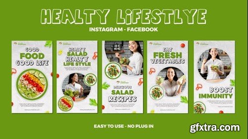 Videohive Healty Lifestlye Instagram Stories 53096933