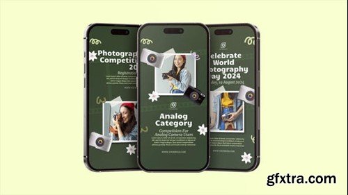 Videohive World Photography Day Instagram Stories 53098716