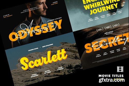 Video & Movie Titles Templates HFNJGCJ