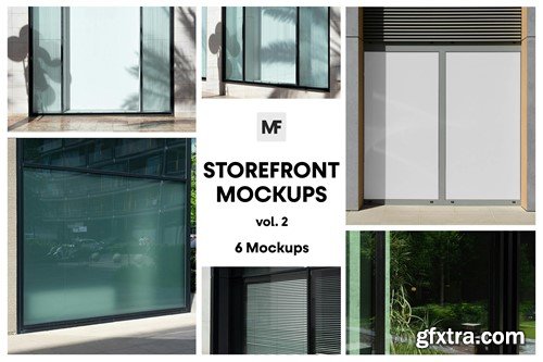 Storefront Mockups vol.2 - Restaurant BM8RCVS