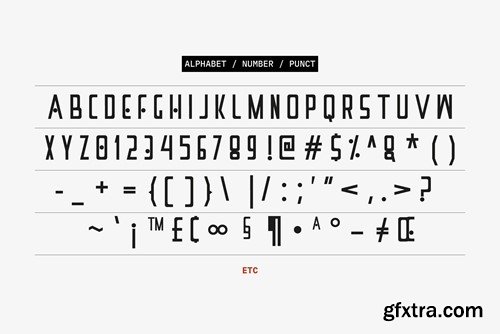 Four Zero Futuristic Typeface LFYUWGH