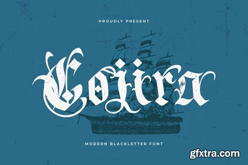 Cojira - Modern Blackletter Font M9F5ZHY