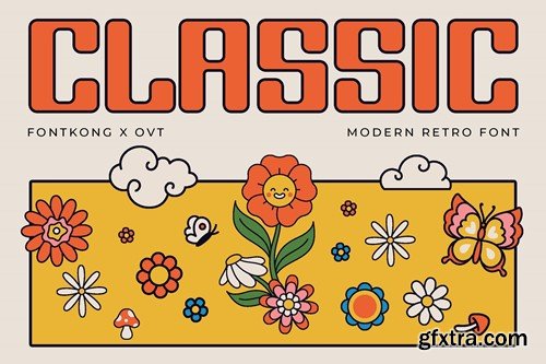 Classic - Modern Retro Font 3NDAL6P