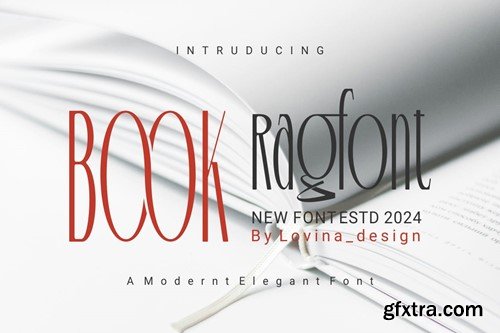 BOOKRagfont - Modern Elegant Font 6ATXR7E