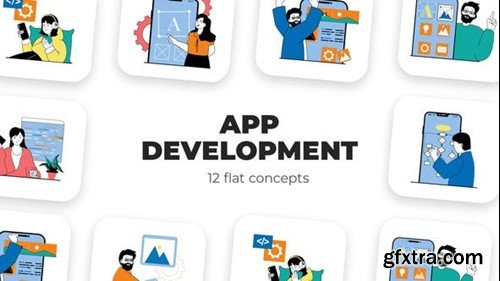 Videohive App Development - Flat Concept 53050731