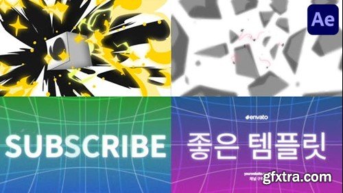 Videohive Anime Explosion Logo Typography for After Effects 53016867