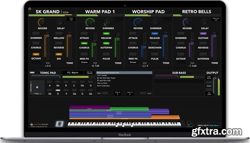 Sunday Sounds Sunday Keys Template for MainStage