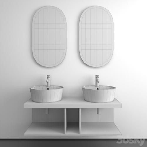 Bathroom set Cielo Multiplo