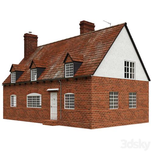 Classic house in the England style