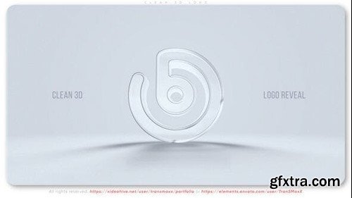 Videohive Clean 3d Logo 53054807