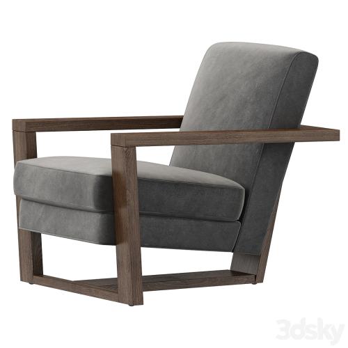 Restoration Hardware Roger Leather Chair