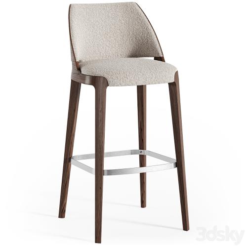 Potocco Velis wood stool