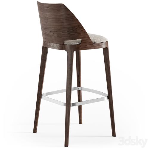 Potocco Velis wood stool