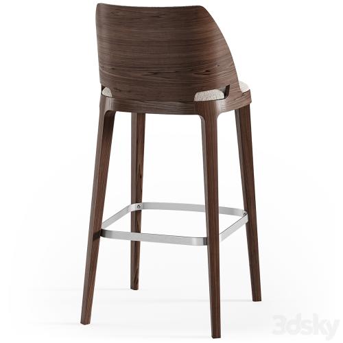 Potocco Velis wood stool