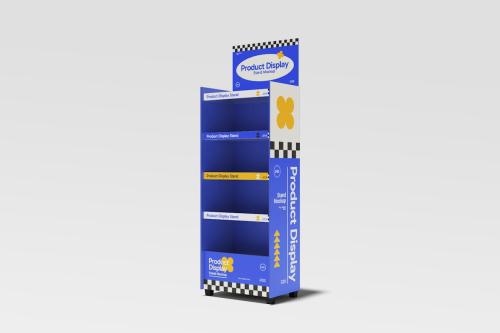 Promotional Product Display Stand Mockup