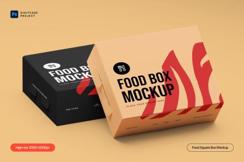 Food Box Mockup