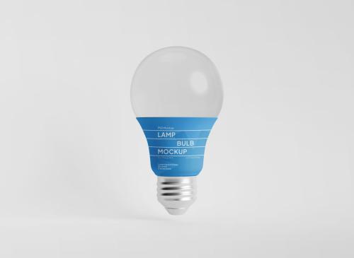 Lamp Bulb Mockup