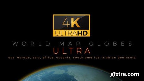 Videohive World Map Globes Ultra 51806410