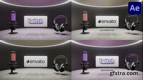 Videohive Podcast Logo Opener for After Effects 52976831