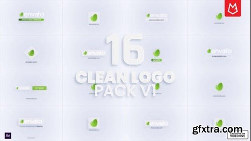 Videohive Minimal Clean Logo Reveal Pack 53026677