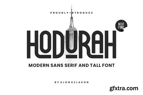 Hodurah Modern Font CYNPVE6