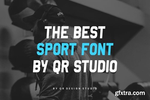 Iroganze - Thick & Sport Font AAZLRXL