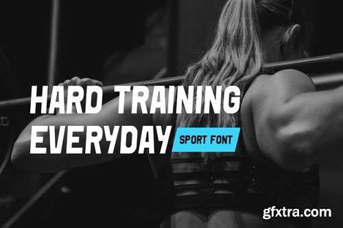 Iroganze - Thick & Sport Font AAZLRXL