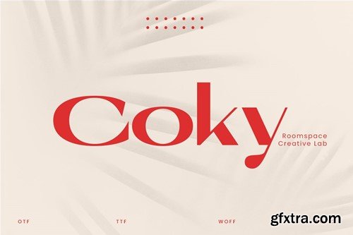 Coky - Minimal Elegant Logo Font HBRQUWT