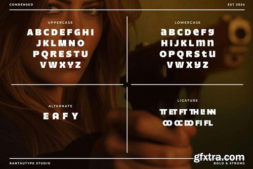 Pageson Bold Condensed Font 3TU5JJG