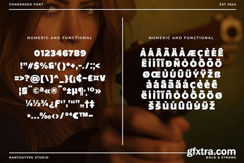 Pageson Bold Condensed Font 3TU5JJG