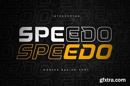 Speedo - Racing Technology Sport Font 33BJPAL