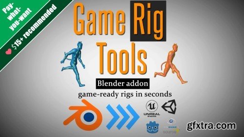 Game Rig Tools for Blender 4.0-4.1