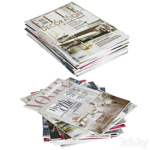 Magazines stacks