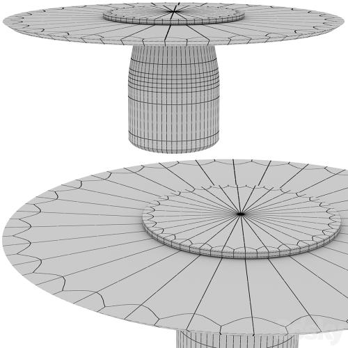 Dining table Lemamobili Bule + chair Lemamobili Babi