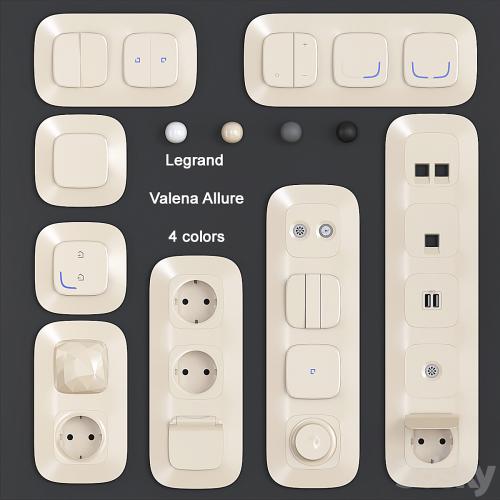 Sockets and switches Legrand Valena Allure