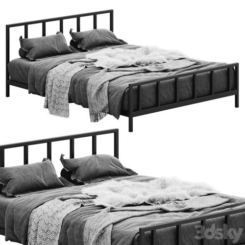 Alchemy Matte Queen bed by cb2