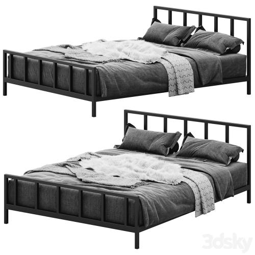 Alchemy Matte Queen bed by cb2