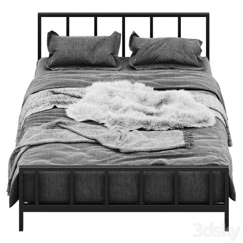 Alchemy Matte Queen bed by cb2