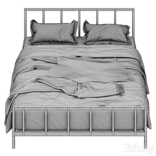 Alchemy Matte Queen bed by cb2