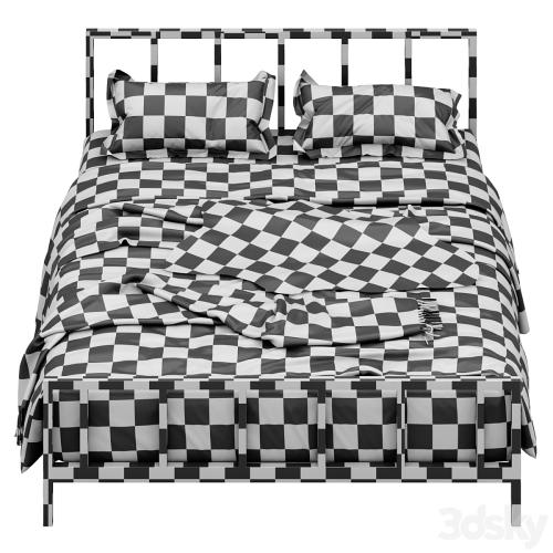 Alchemy Matte Queen bed by cb2