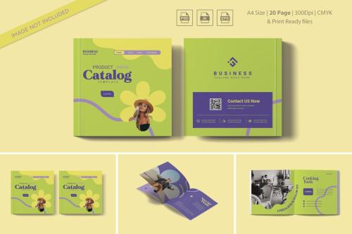 Square Product Catalogue Template